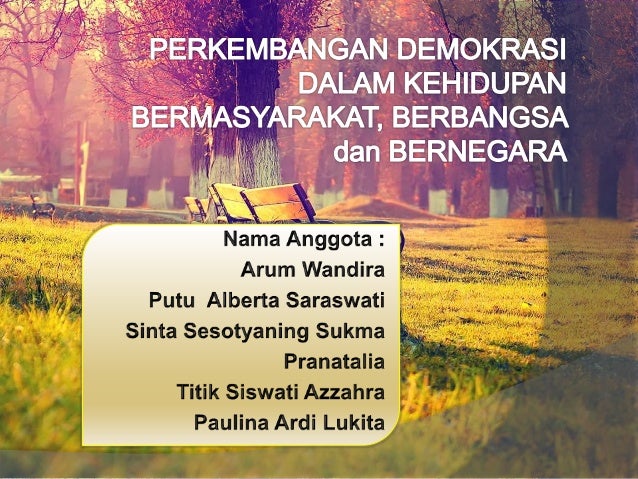 Contoh Pelaksanaan Demokrasi Dalam Kehidupan Berbangsa Dan ...