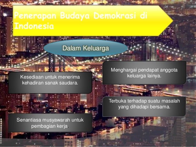 Perkembangan Demokrasi dalam Kehidupan Bermasyarakat 