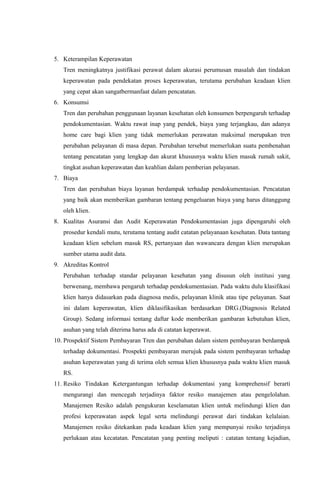 Perkembangan Dokumentasi Keperawatan Doc