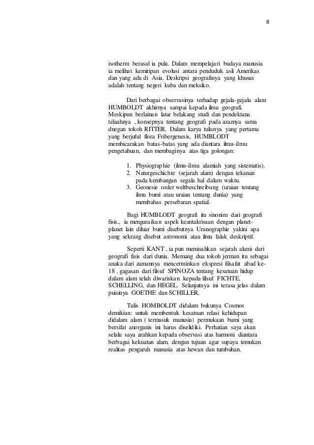 Perkembangan Geografi Dari Zaman Kuno Kontemporer
