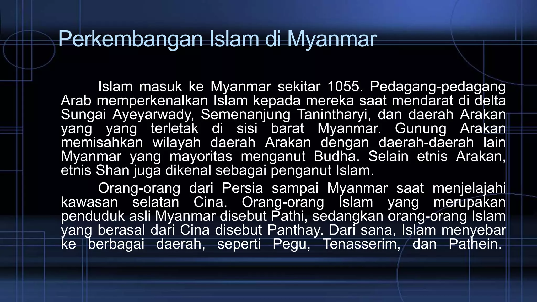 Perkembangan Islam di Asia Tenggara | PPTX