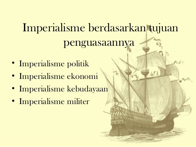 Dampak perkembangan kolonialisme dan imperialisme di bidang politik