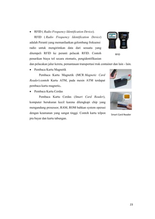 Perkembangan komponen input device | PDF