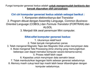 Sistem komputer kelas 10 semester 1 | PPTX