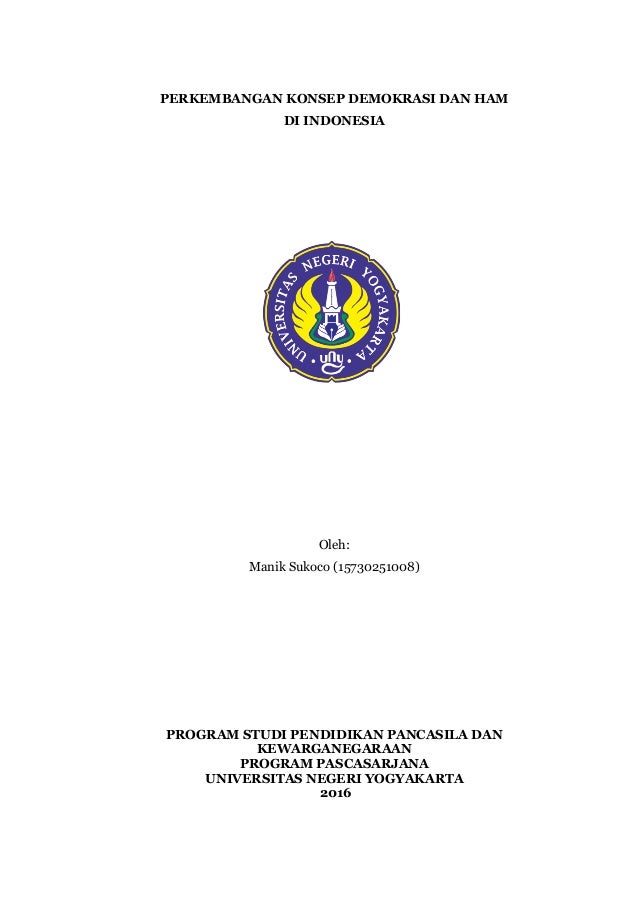 Perkembangan Konsep Demokrasi dan Hak Asasi Manusia di 