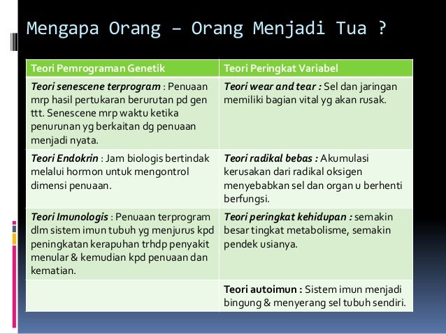 Perkembangan Masa Dewasa Akhir Perkembangan Masa Dewasa Akhir