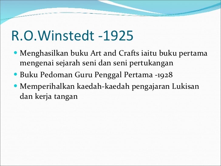 Perkembangan pendidikan seni di malaysia
