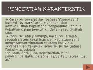 Karakteristik Individu | PPT