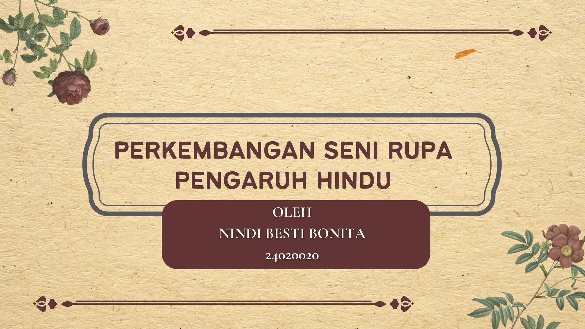 Perkembangan Seni Rupa Pengaruh Hindu di Indonesia | PDF