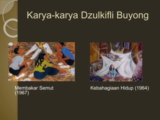 Karya-karya Dzulkifli Buyong
Kebahagiaan Hidup (1964)Membakar Semut
(1967)
 