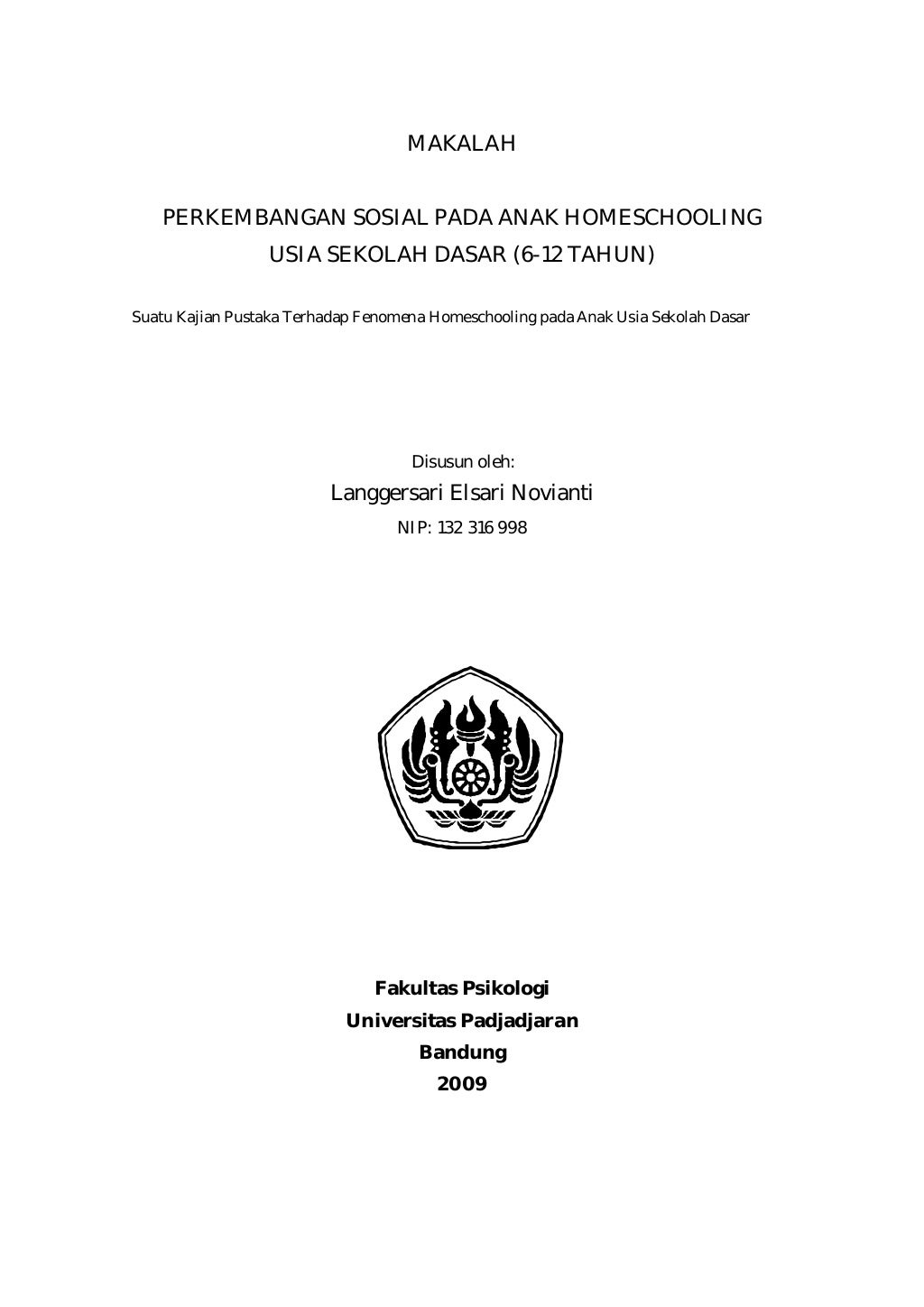 Perkembangan Sosial Pada Anak Homeschooling