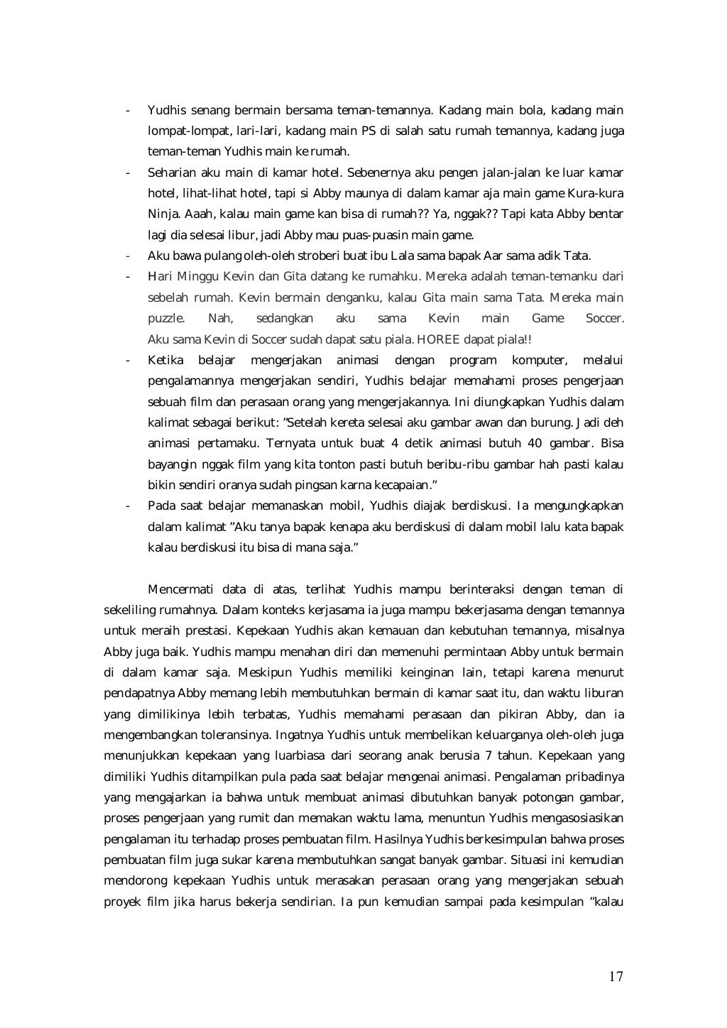 Perkembangan Sosial Pada Anak Homeschooling