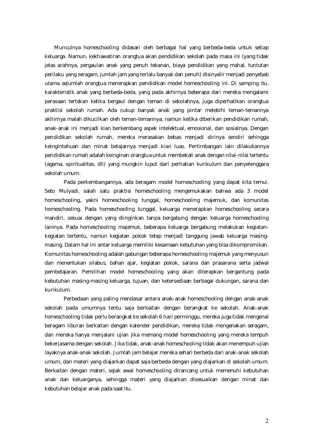 Perkembangan Sosial Pada Anak Homeschooling