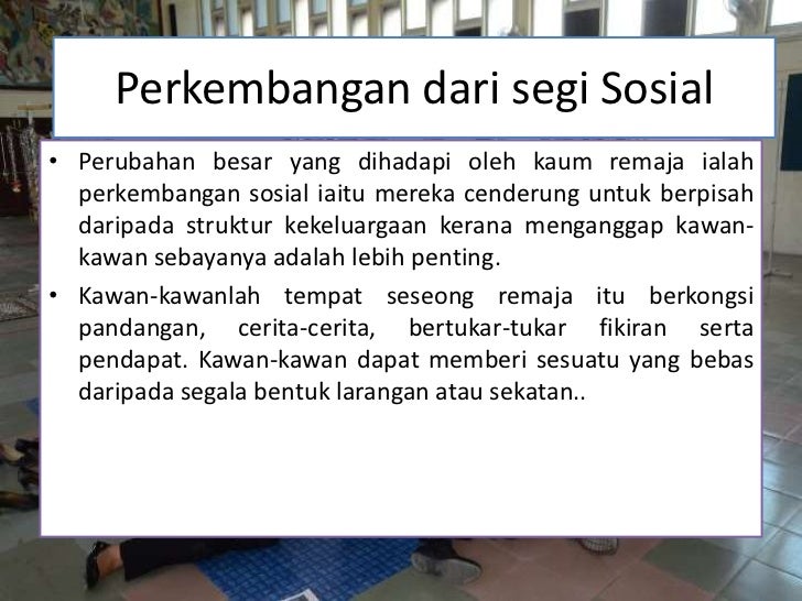 Perkembangan sosio emosi