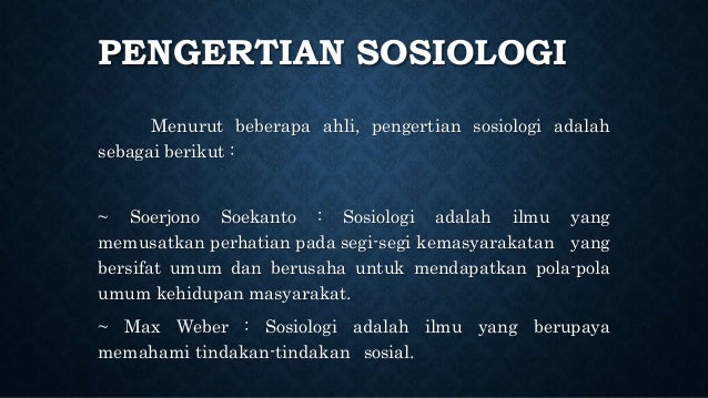 Jelaskan perkembangan sosiologi di indonesia
