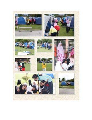 Perkhemahan unit beruniform sk hj mahmud