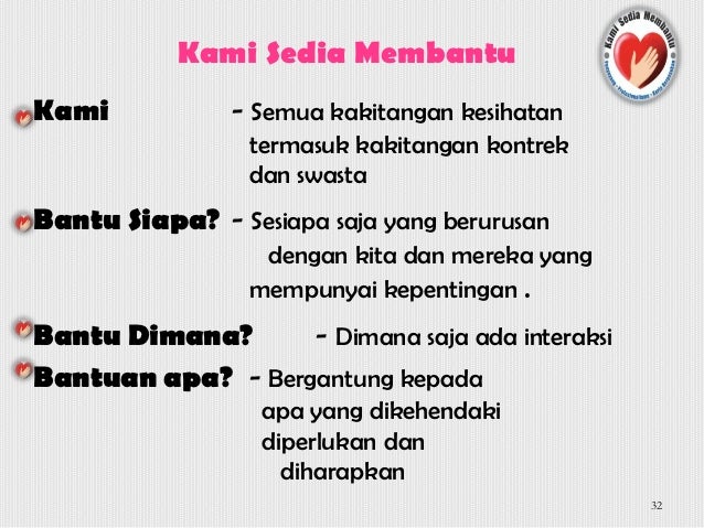 Perkhidmatan kepada pelanggan(dr lee edited)