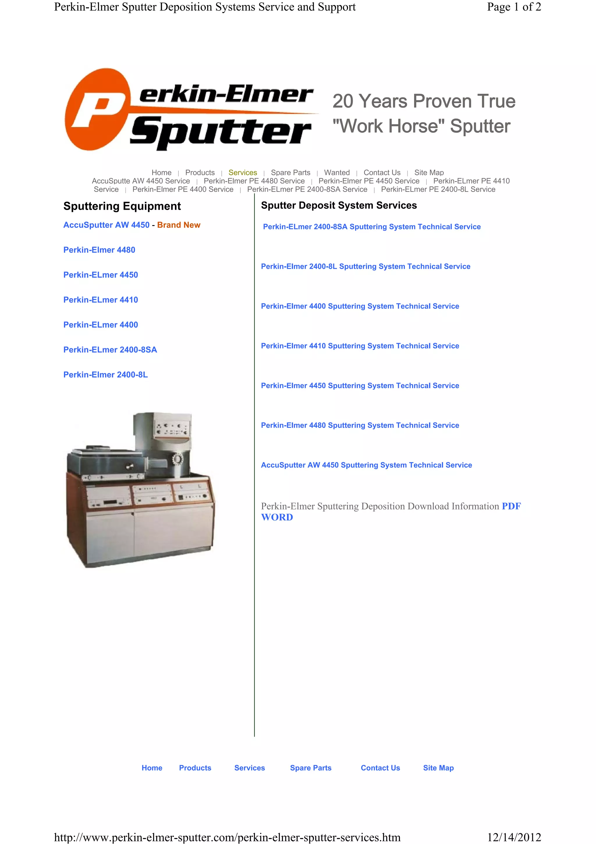 Perkin elmersputterservic PDF