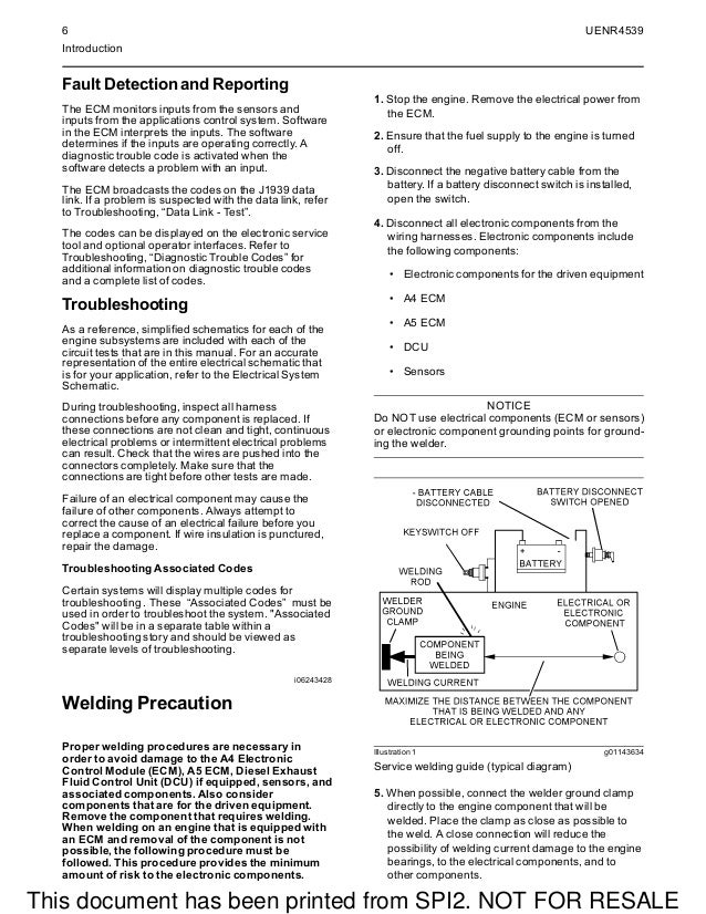Perkins 2200 series 2206 f e13ta industrial engine (model