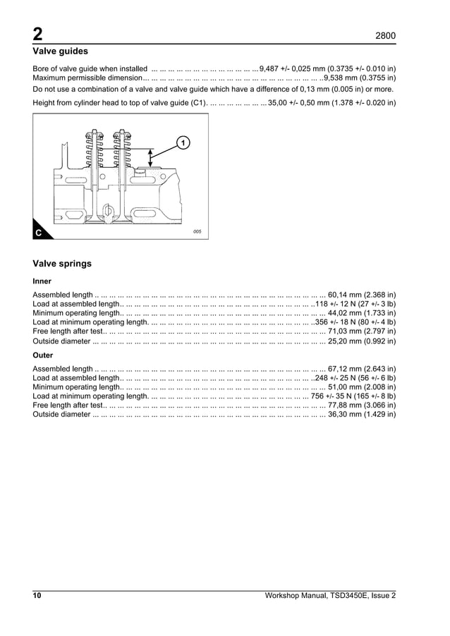 Perkins 2800 series 2806 c e16 diesel engine service repair manual PDF