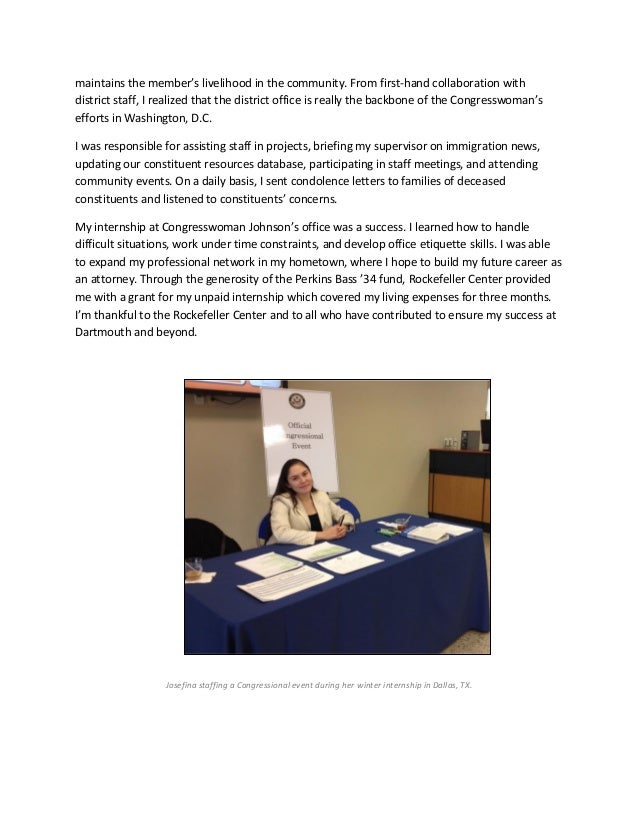 internship profile
