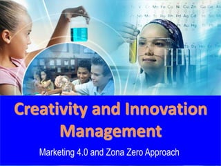 Creativity and Innovation
Management
Marketing 4.0 and Zona Zero Approach
 