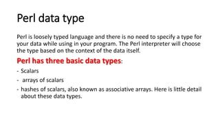Perl | PPT