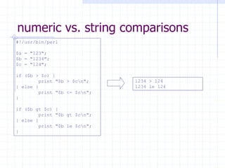 Introduction to Perl | PPT