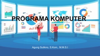 PROGRAMA KOMPUTER
Agung Sutikno, S.Kom,. M.M.S.I
 