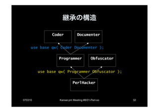 OO language Perl