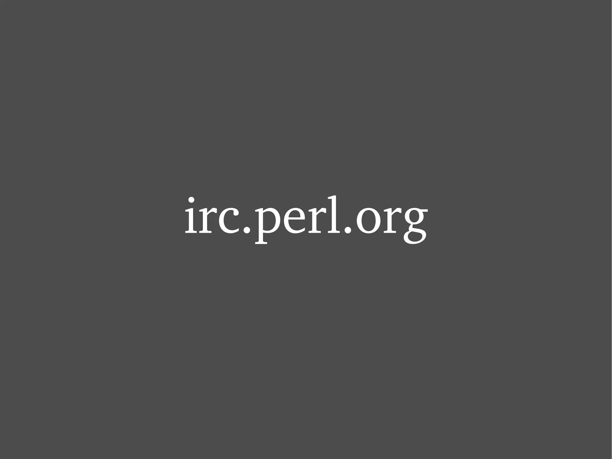 irc.perl.org 
