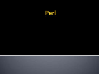 Perl 
