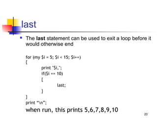 Unreadable Perl Code Comprehensive Perl Programming Tutorial for Bioinformatics and ...