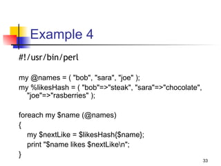 Comprehensive Perl Programming Tutorial for Bioinformatics and ...