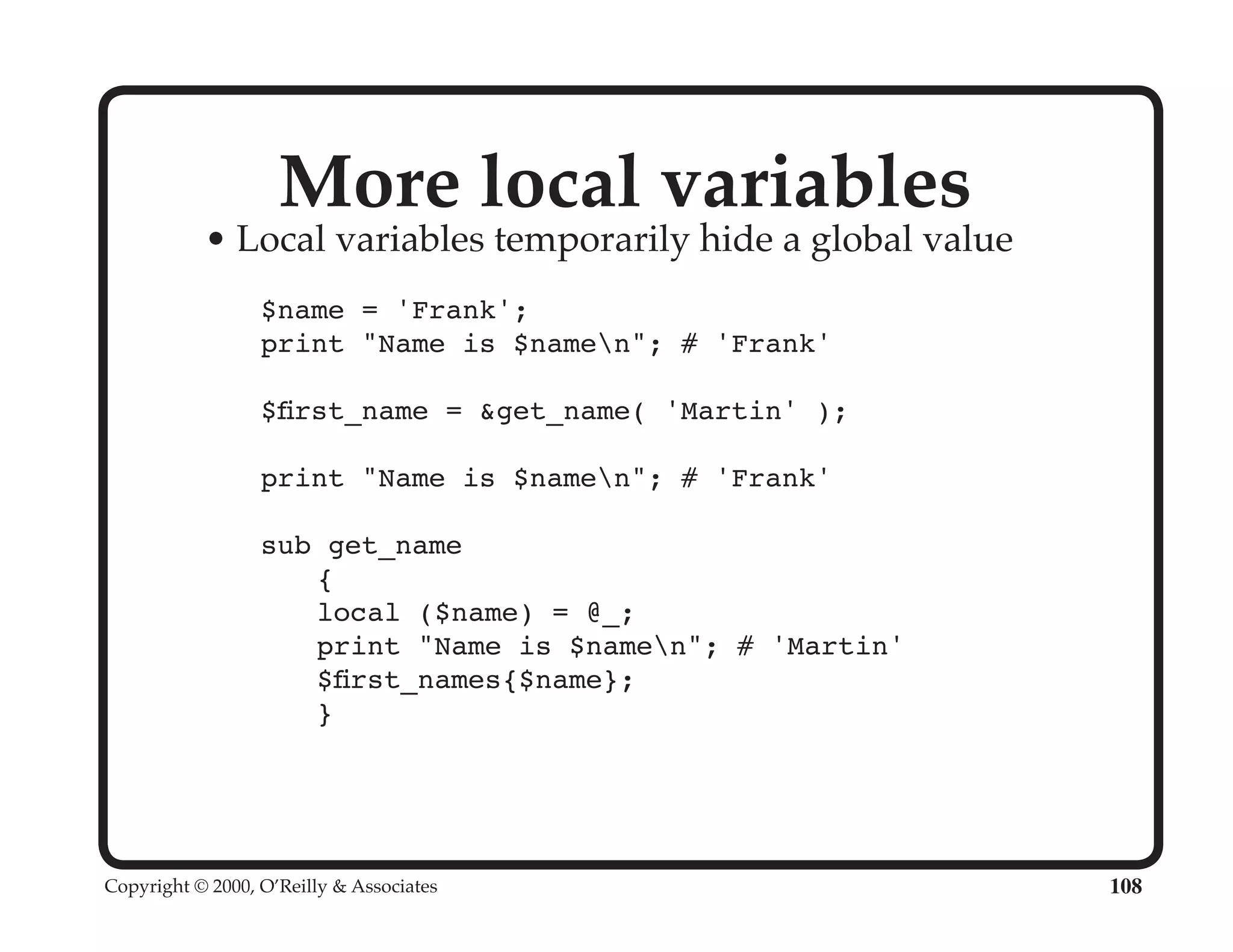 Perl University: Getting Started with Perl