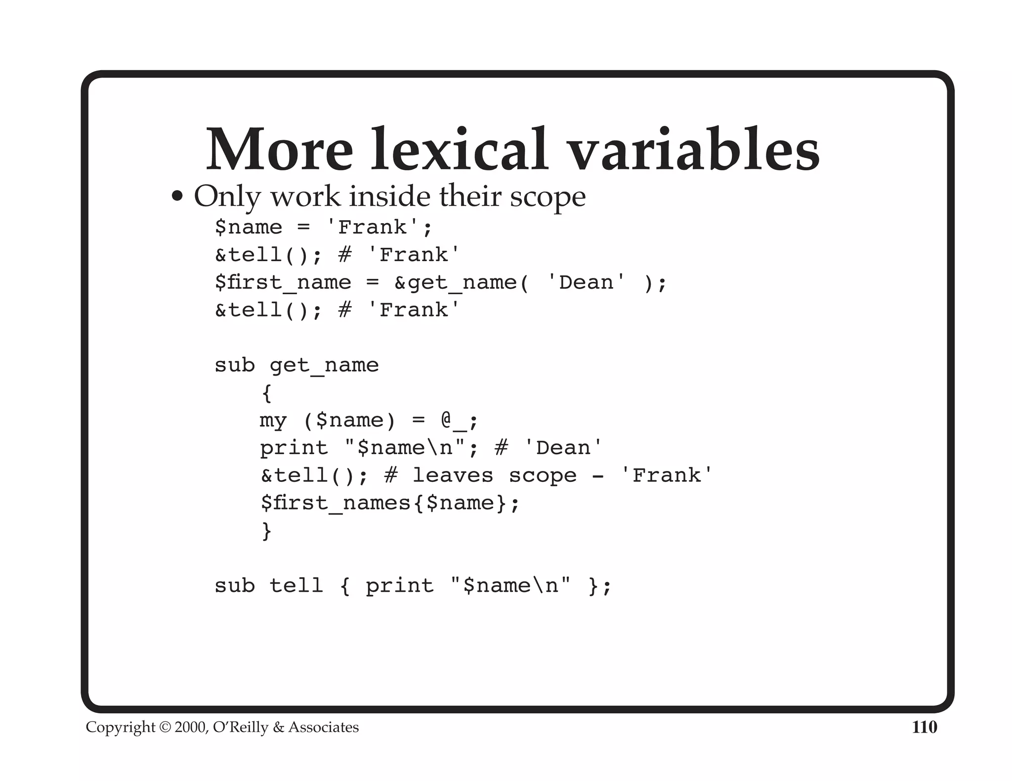 Perl University: Getting Started with Perl