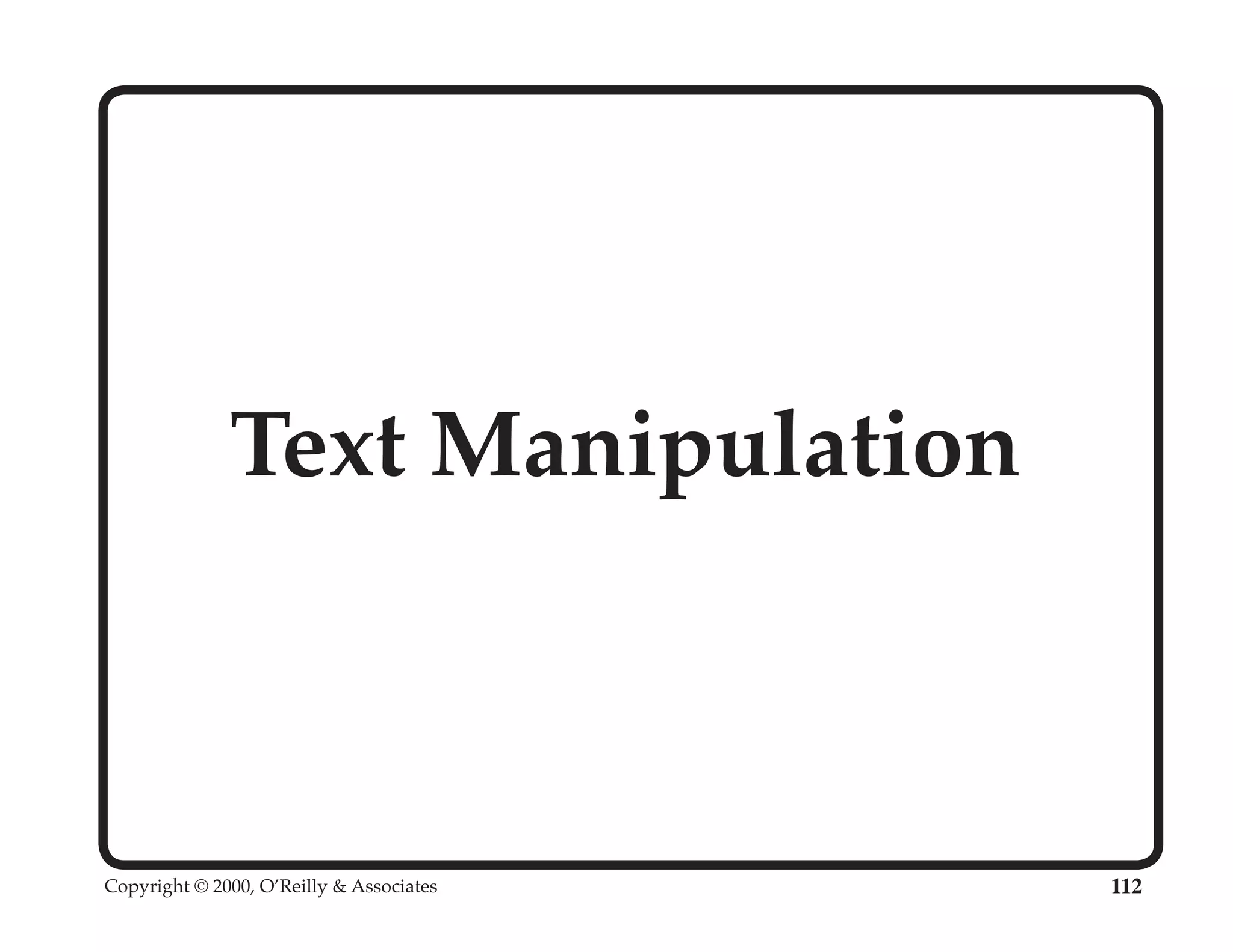 Perl University: Getting Started with Perl