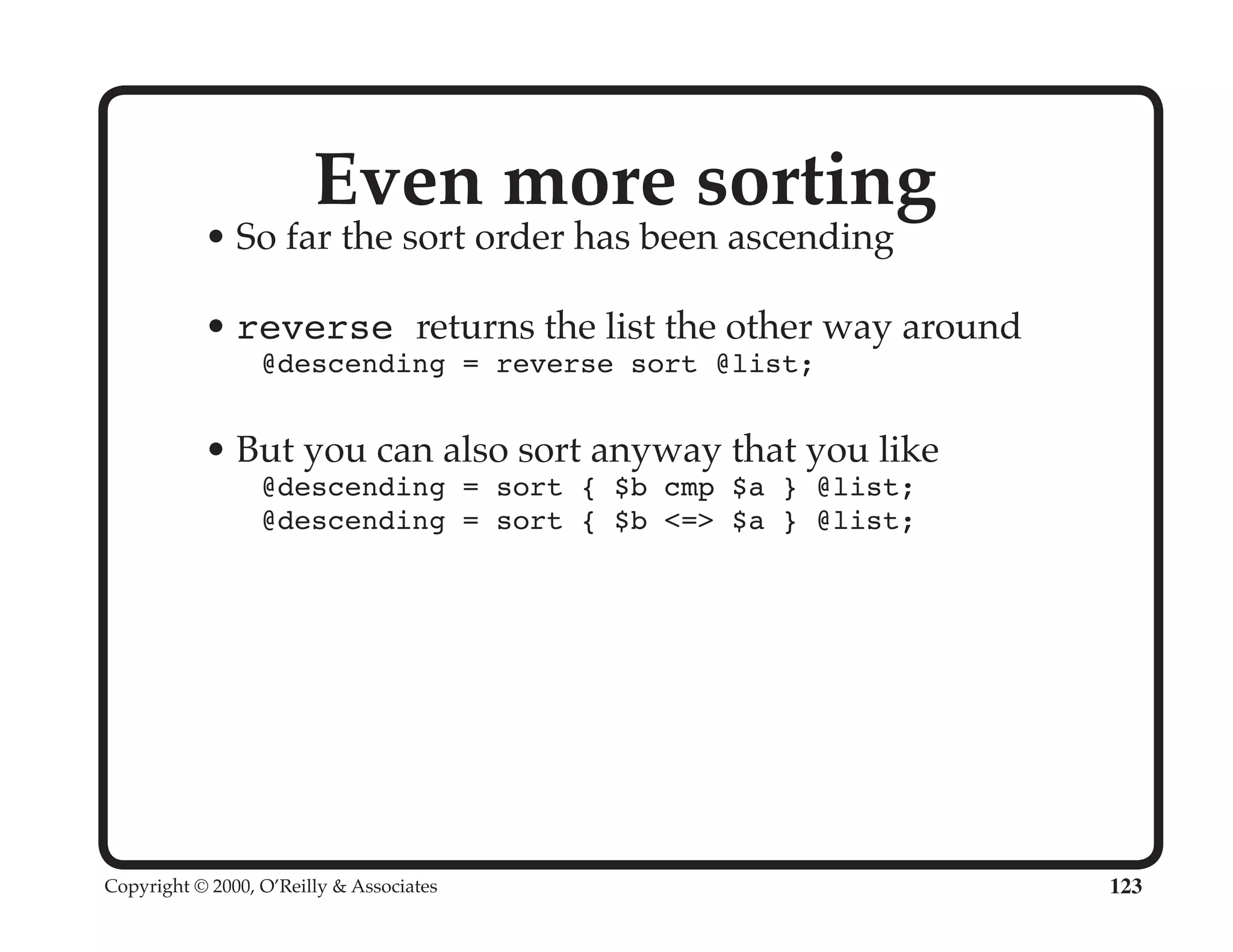 Perl University: Getting Started with Perl