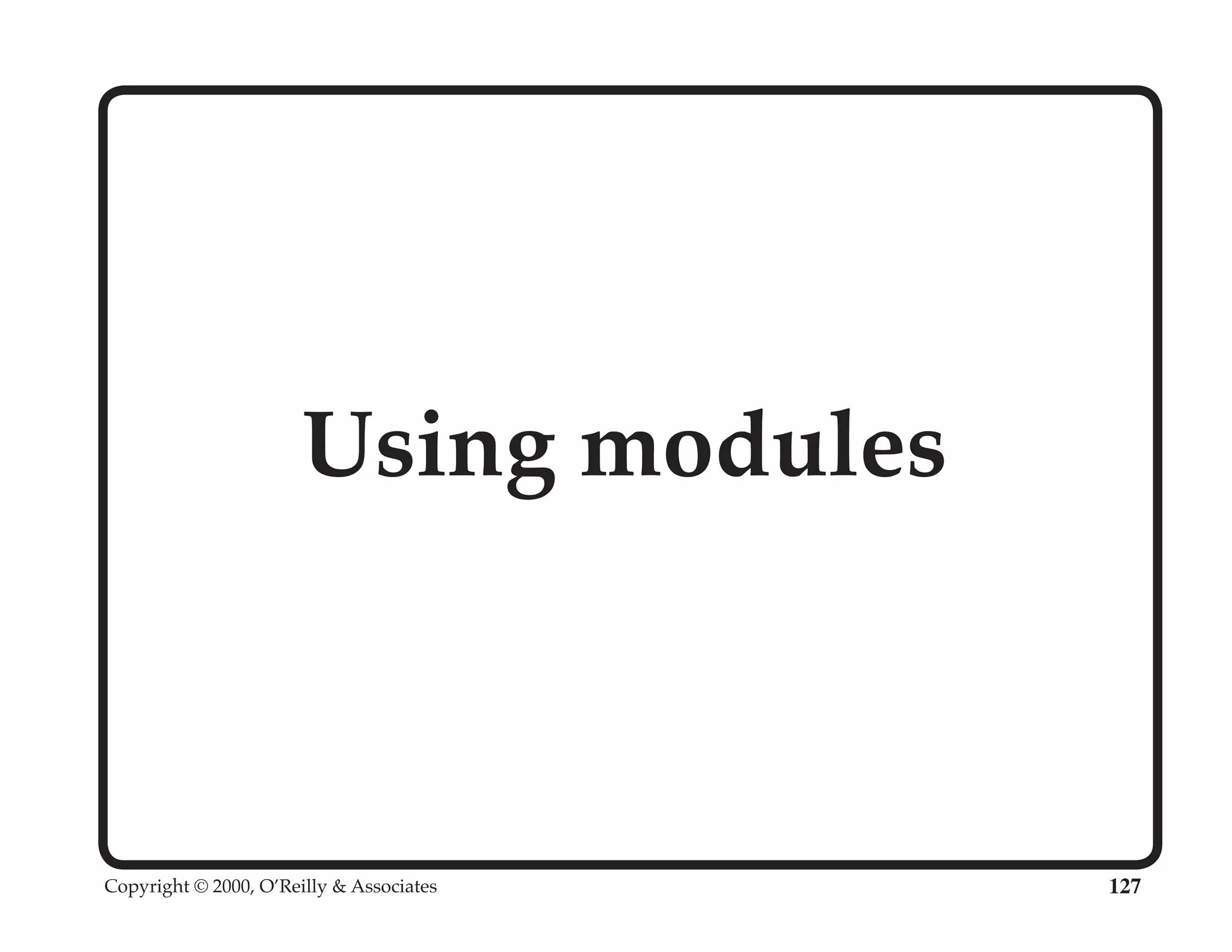 Perl University: Getting Started with Perl