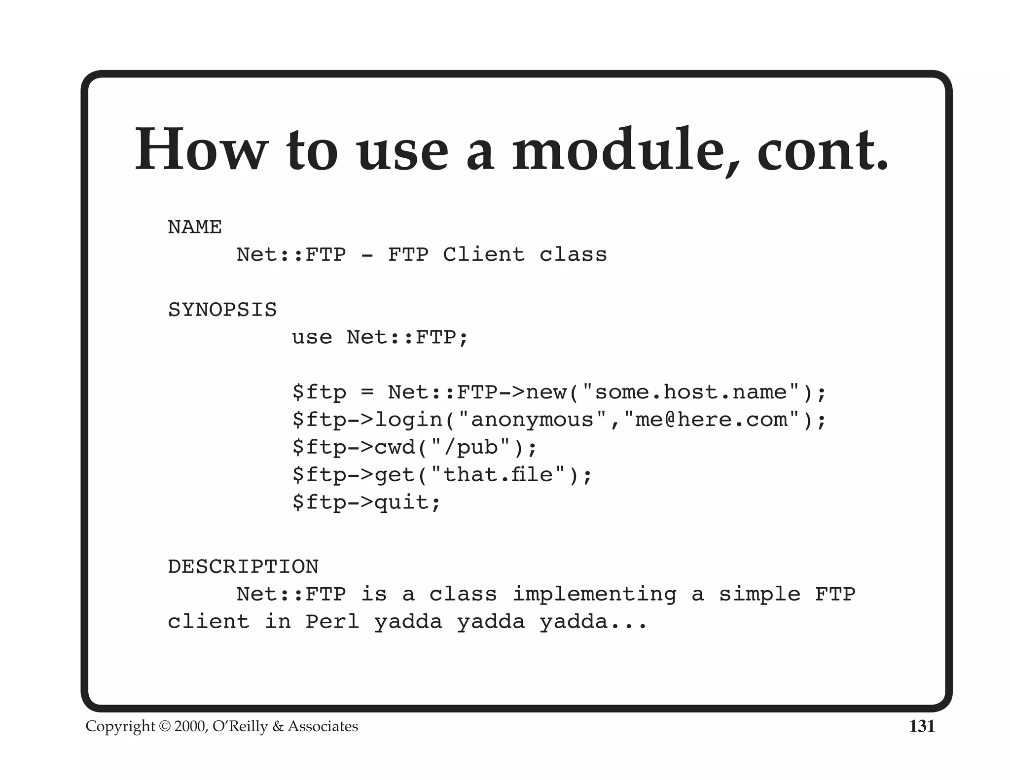 Perl University: Getting Started with Perl