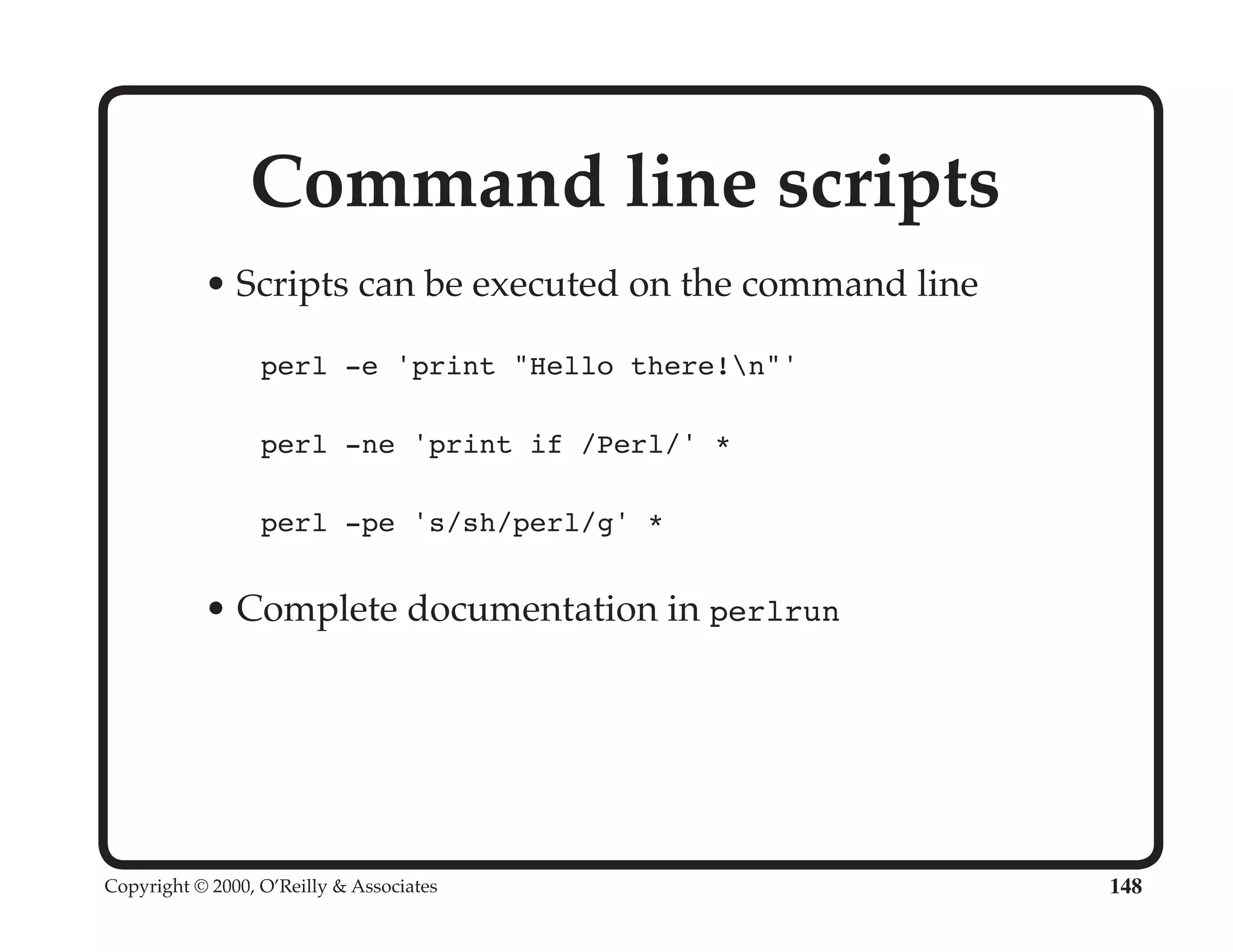 Perl University: Getting Started with Perl