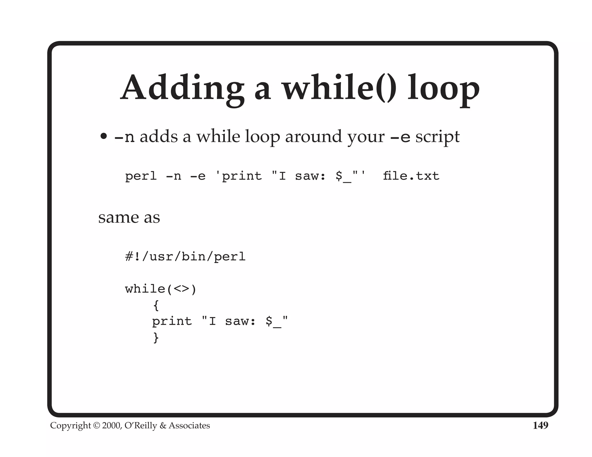 Perl University: Getting Started with Perl