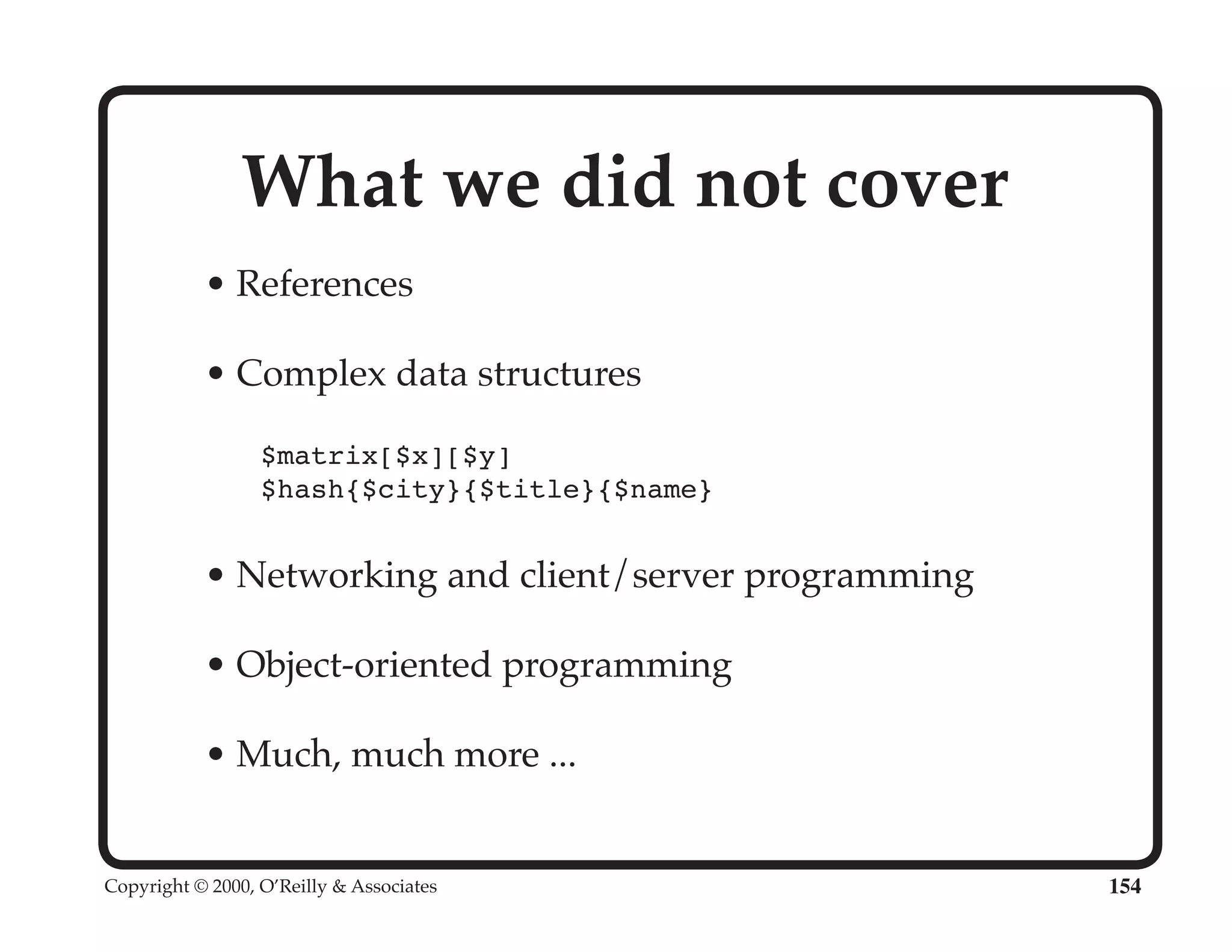 Perl University: Getting Started with Perl