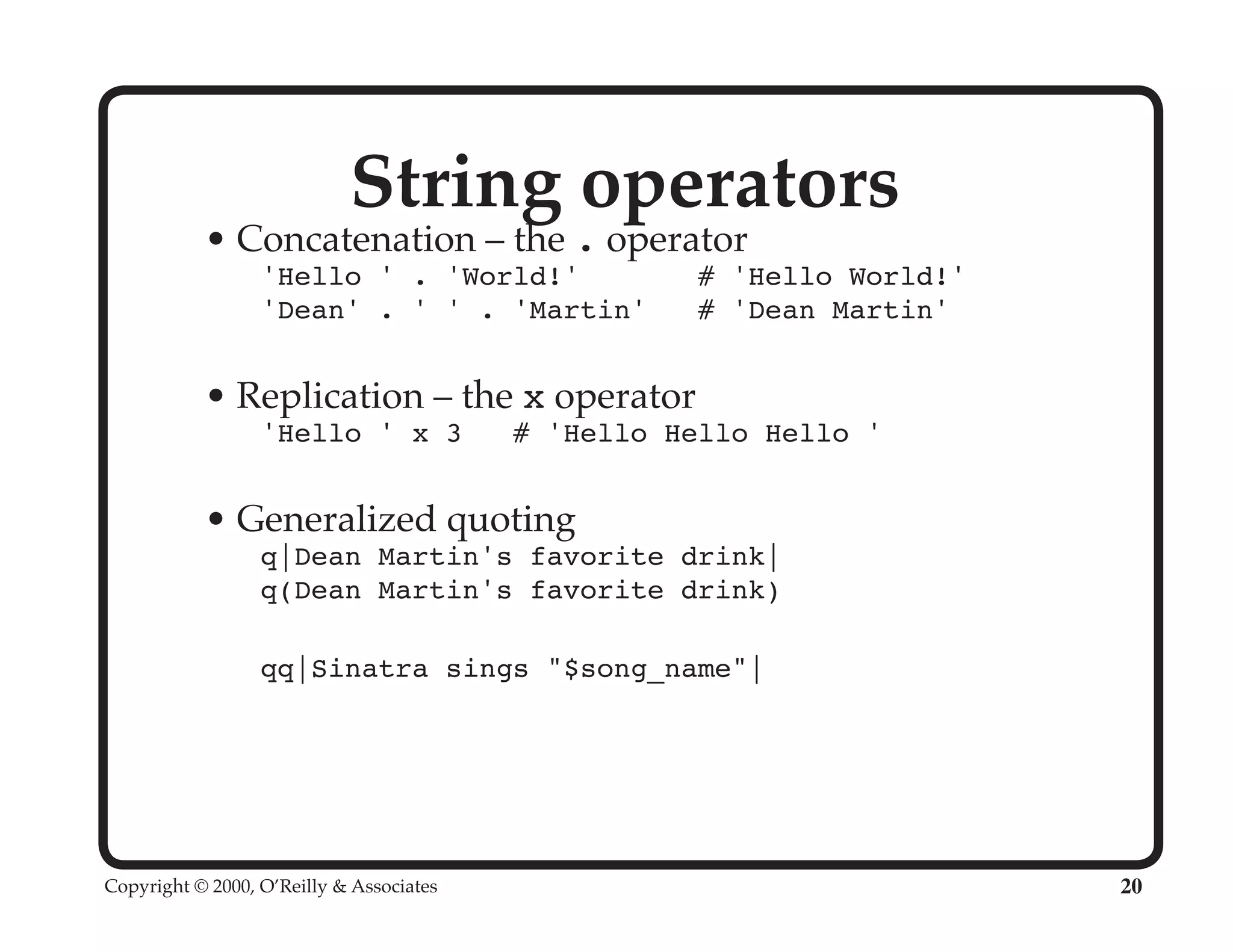 Perl University: Getting Started with Perl