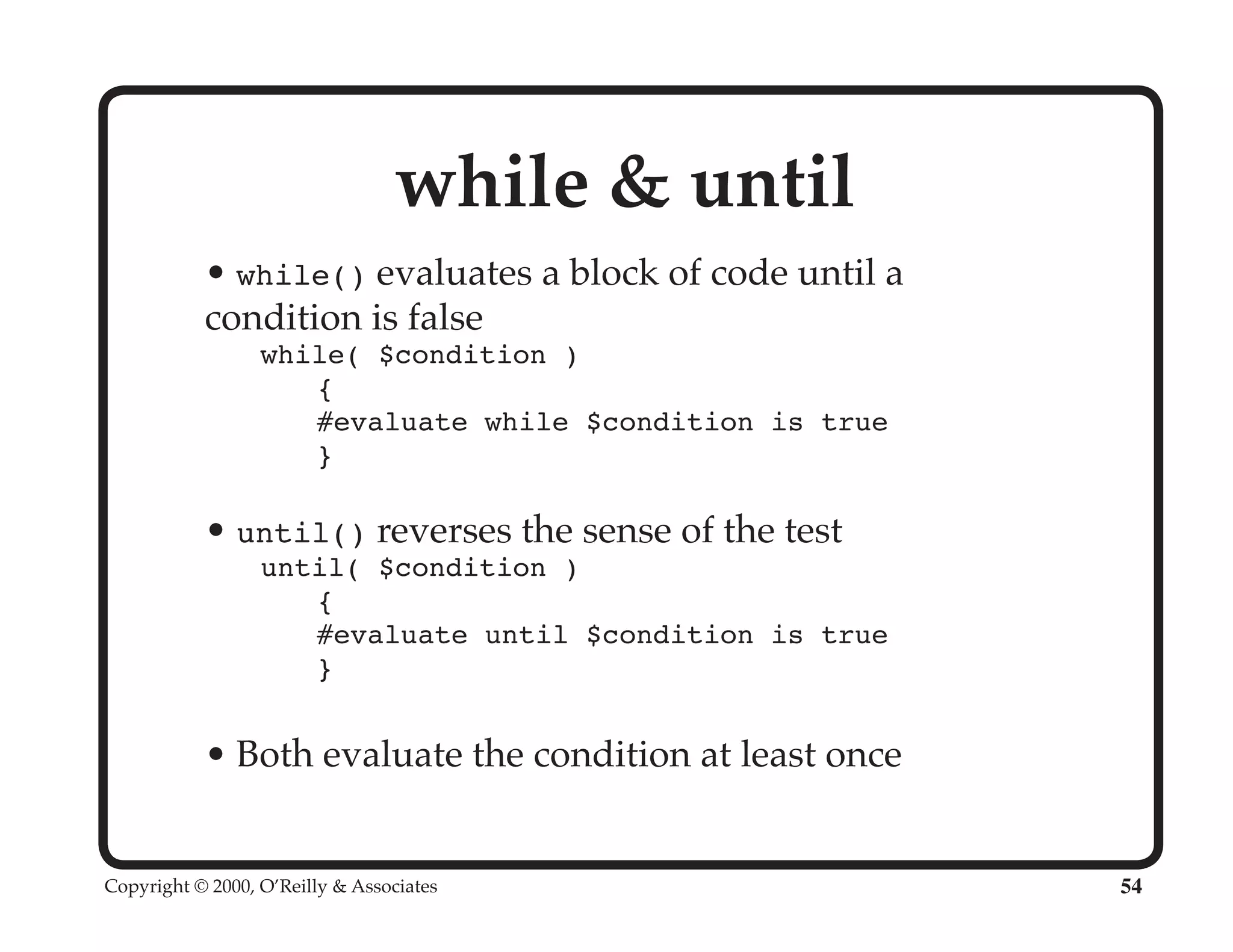 Perl University: Getting Started with Perl