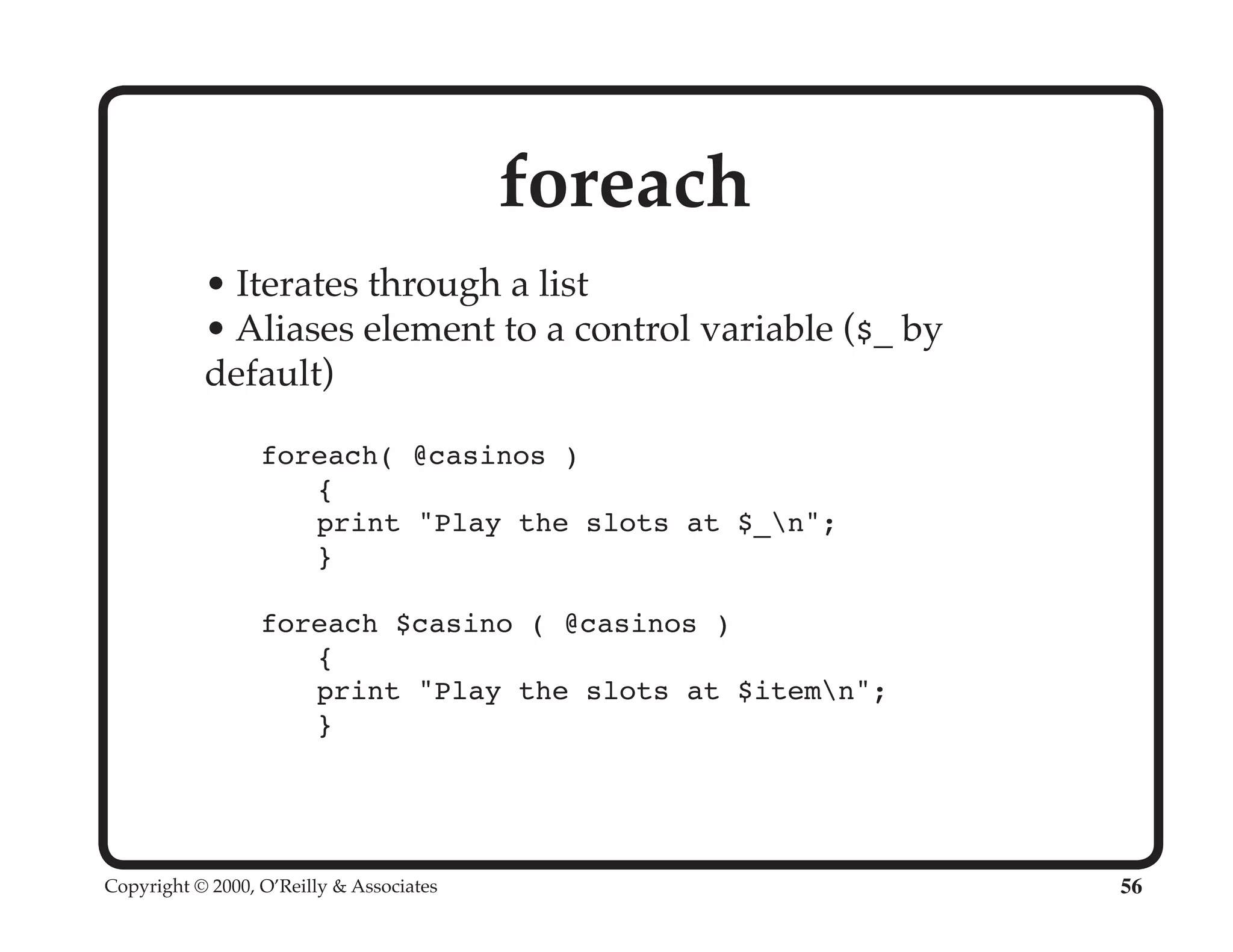 Perl University: Getting Started with Perl
