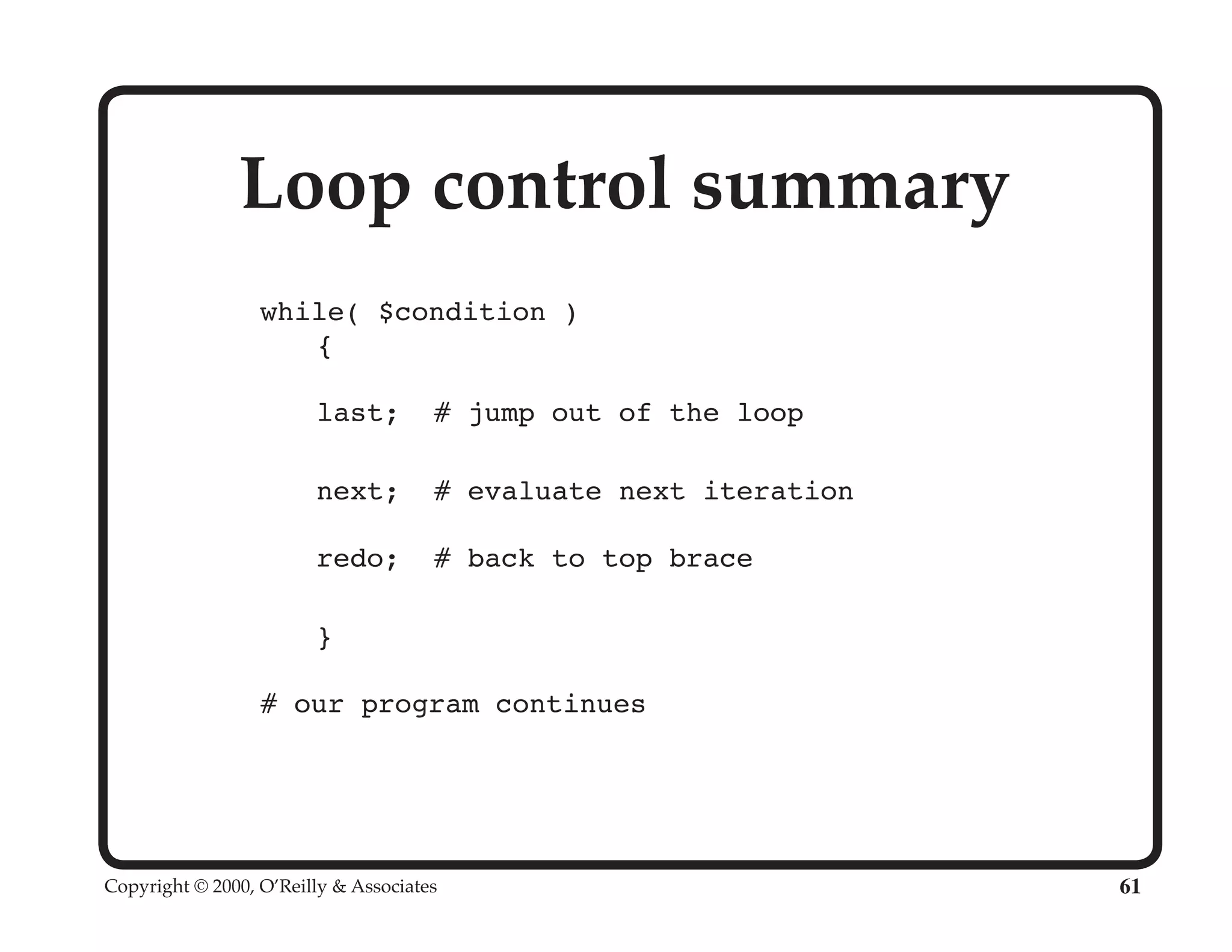Perl University: Getting Started with Perl