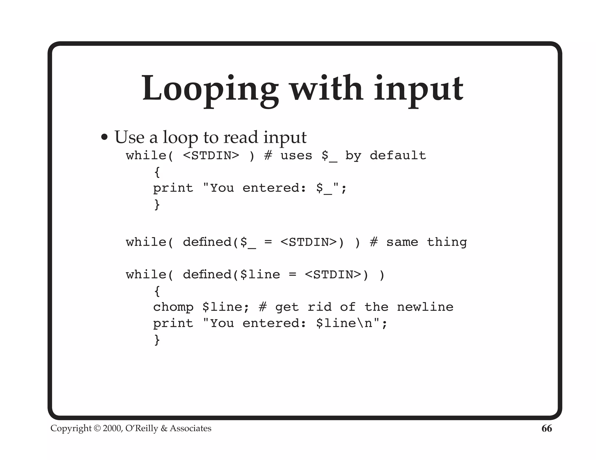 Perl University: Getting Started with Perl