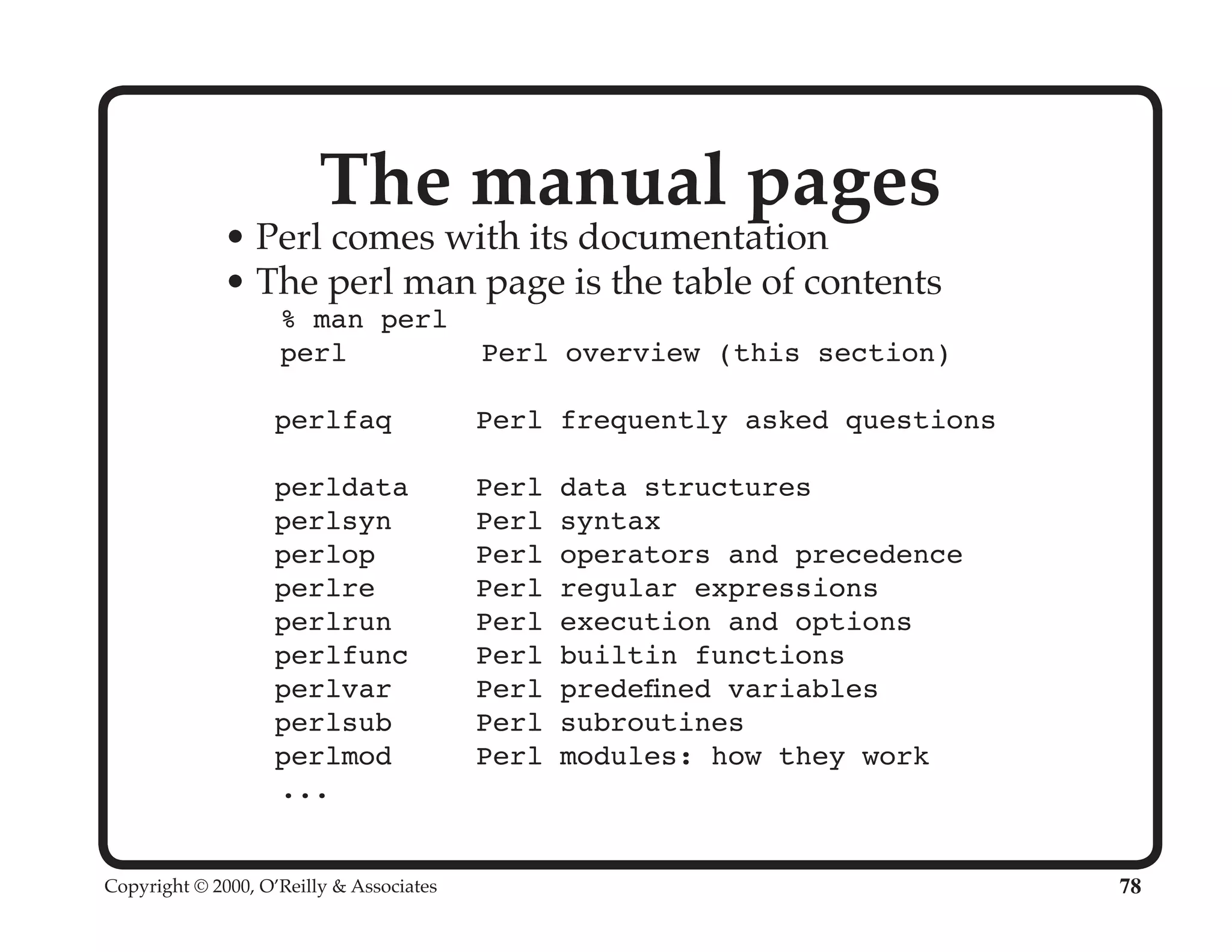 Perl University: Getting Started with Perl
