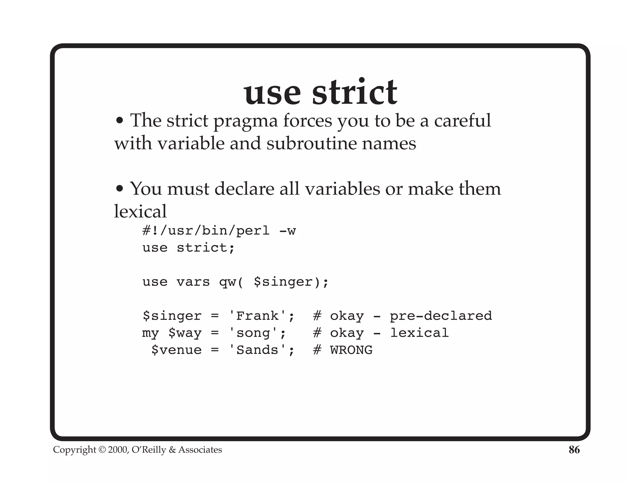 Perl University: Getting Started with Perl